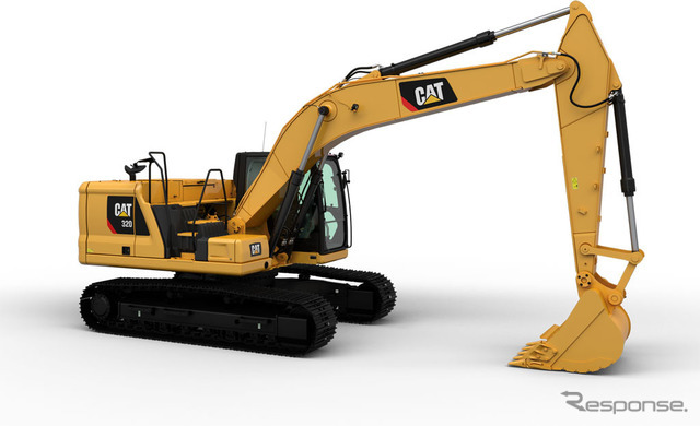 CAT320油圧ショベルネクストジェネレーション（参考画像）