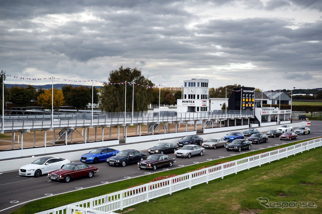 Jaguar XJ Historic Convoy to Paris