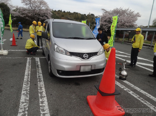 日本自動車タイヤ協会によるタイヤ点検