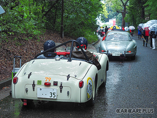 1955年式トライアンフ・TR2（ラ・フェスタ ミッレミリア）