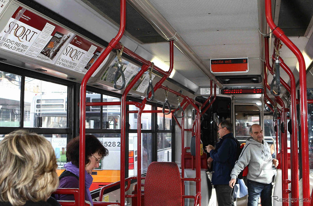 イタリアのバス（イメージ）