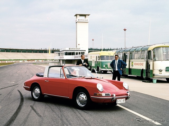 911タルガ。1967年、最初のタルガ（901型）