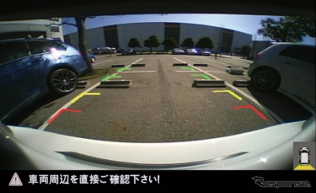 VW ゴルフ向け駐車支援カメラシステム サラウンドアイ