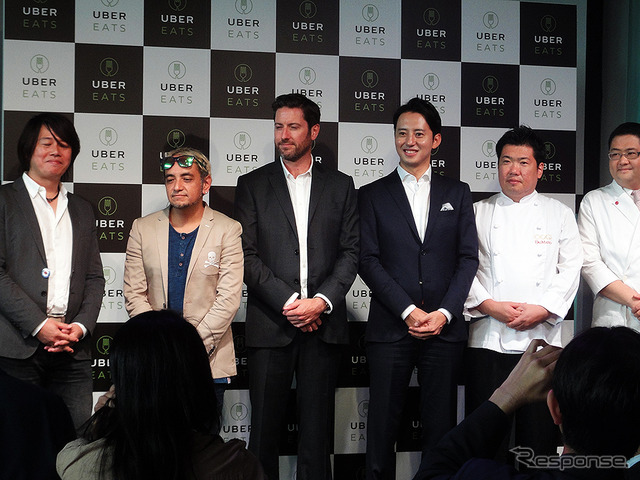 「UberEATS」東京発表会・先行体験会（東京・天王洲、9月28日）