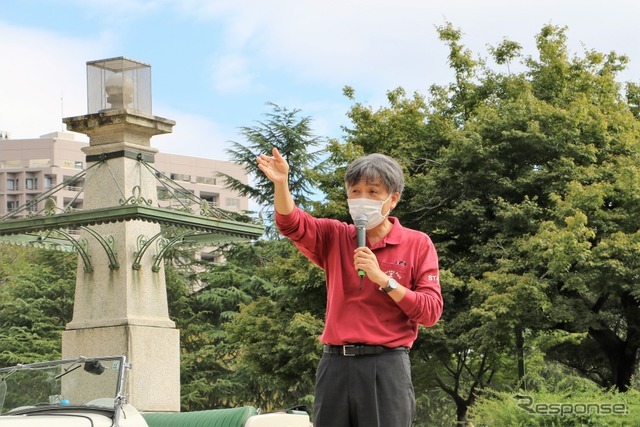 鶴舞公園・名古屋市緑化センター所長の佐々木辰夫さん