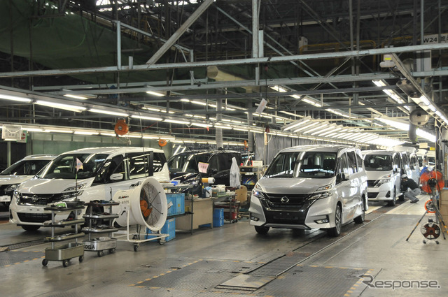 【日産自動車九州 1工場】新型 セレナ も製造、創業40年オーバーの老舗工場