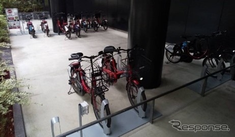 ドコモ・バイクシェア サイクルポート（東京ポートシティ竹芝）