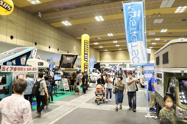 大阪キャンピングカーフェア（2021年の模様）