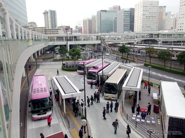 大崎駅西口バスターミナル