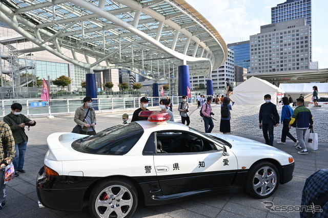 三菱「GTO」をベースとした愛知県警のパトカー