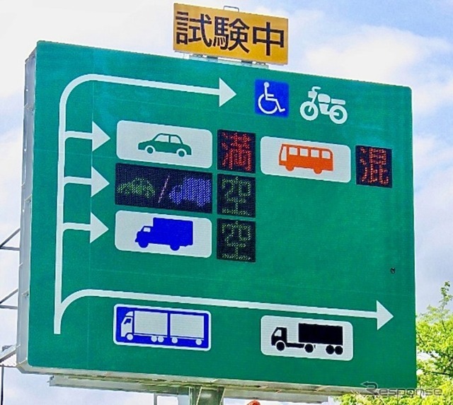 駐車マス案内標識