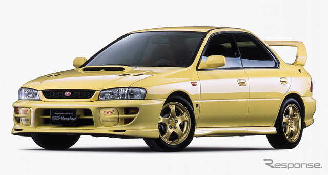 スバル インプレッサ STi（初代、1999年）