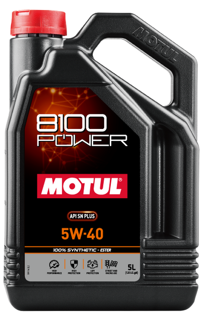 「8100 POWER 5W-40」5L