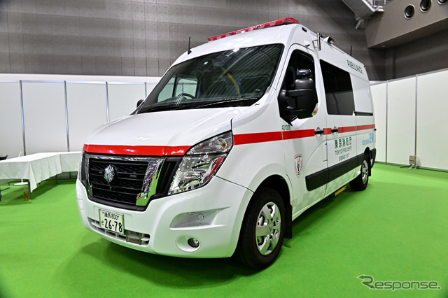 東京消防庁日産NV400救急車（東京国際消防防災展2023）