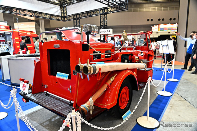 日本工業『コメット』（1957年製。東京国際消防防災展2023）