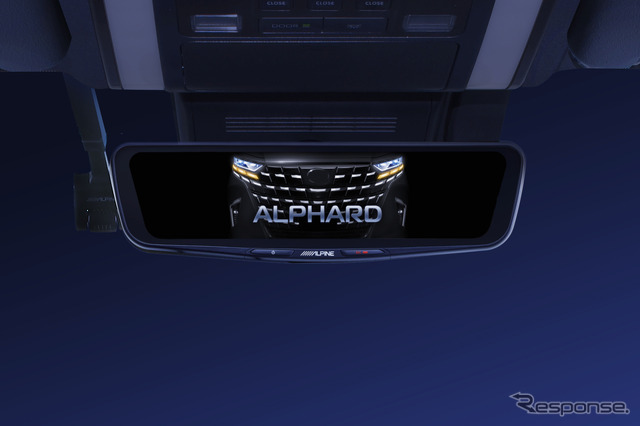 アルパイン トヨタ・アルファード新型専用ドライブレコーダー搭載デジタルミラー