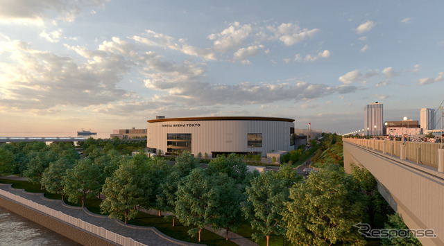 TOYOTA ARENA TOKYO 外観（遠景）