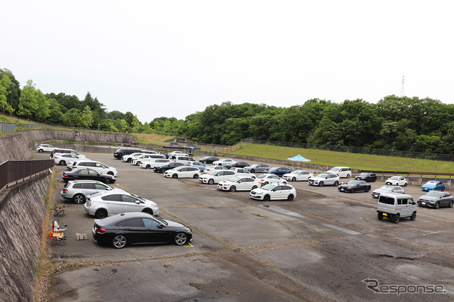 2022年に開催された『ヨーロピアンサウンド カーオーディオコンテスト 西日本大会』の会場風景。