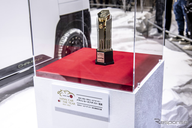三菱 デリカミニは昨年、デザイン・カー・オブ・ザ・イヤーを受賞した。