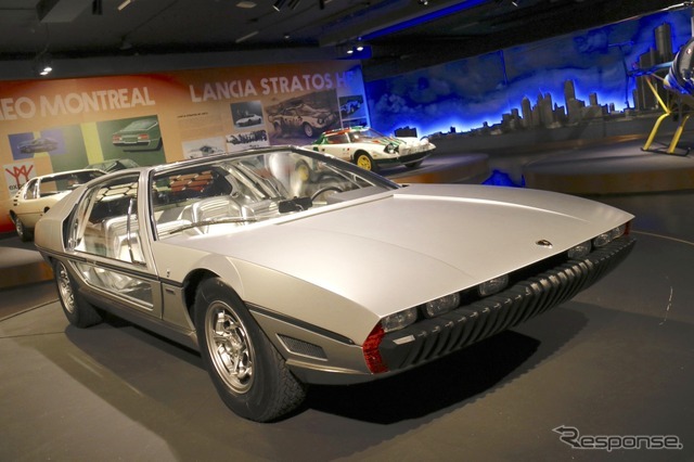 1967年ランボルギーニ・マルツァル 2019年、トリノ自動車博物館企画展で