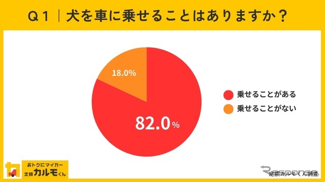 犬を車に乗せることはありますか？