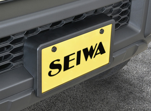 SEIWA・スズキ ジムニー専用ナンバーフレーム（IMP225）