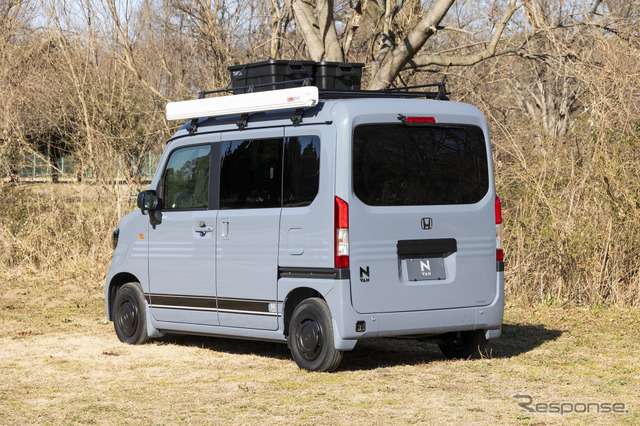 N-VAN x Honda Dog“1人と1匹車中泊バージョン”