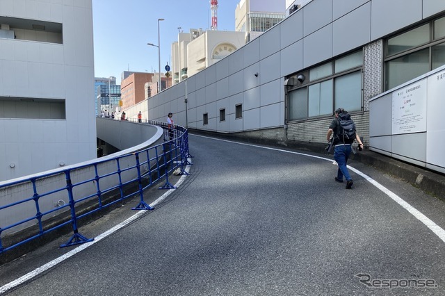GINZA SKY WALK 2024：新橋入口