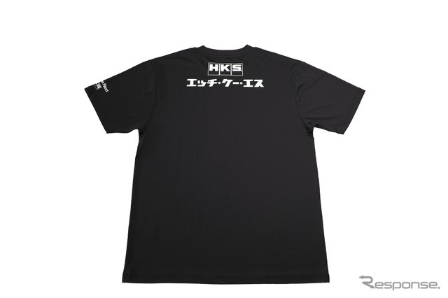 HKSのTシャツにオイルカラーの「KATAKANA BLACK」がラインナップ追加